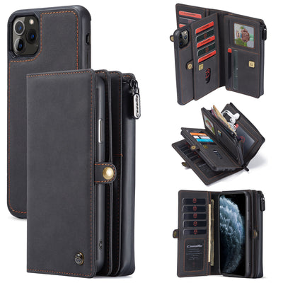 Funda Cartera Flip de Cuero Retro con Protección Total - Image 14