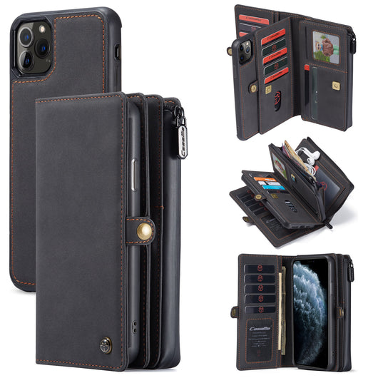 Funda Cartera Flip de Cuero Retro con Protección Total - Image 14