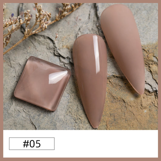 Pegamento Esmalte de Uñas Nude Transparente Milkshake Ice - Image 10