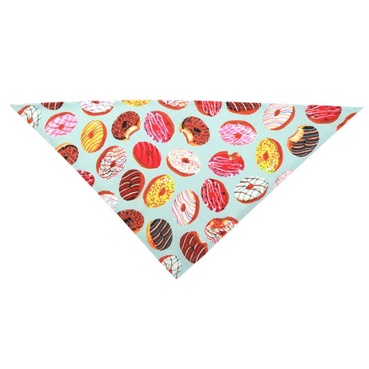 Pañoleta Triangular para Mascotas Diseño Donas Verano - Image 2