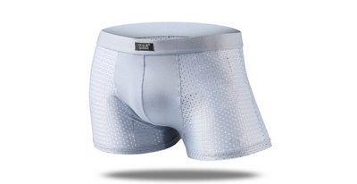 Boxer Briefs de Seda de Hielo con Diseño Calado para Hombre - Image 4