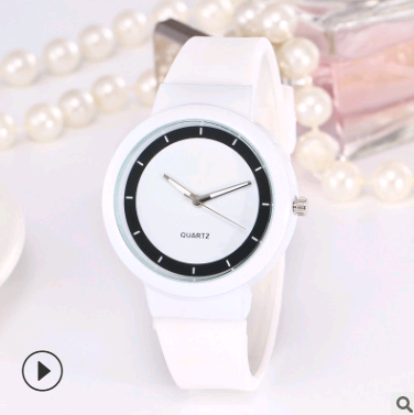 Reloj de Cuarzo Silicona Colores Pastel - Diseño Casual Moderno - Image 2