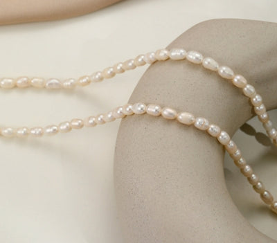 Collar de Perlas de Agua Dulce Natural - Cadena de Clavícula Lujo Minimalista - Image 11