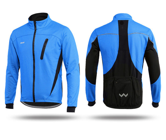 Chaqueta de Ciclismo Arsuxeo con Forro Polar para Deportes al Aire Libre - Image 5