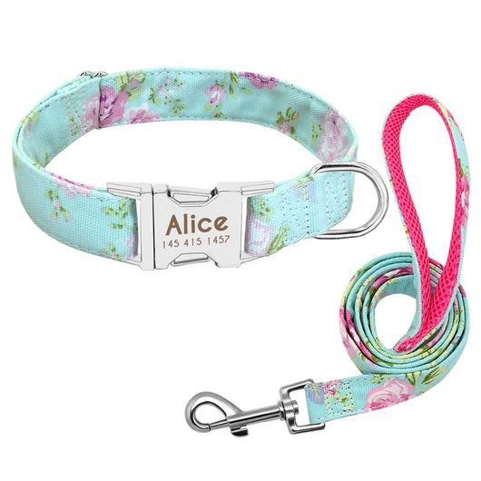 Collar Personalizado para Perros y Gatos con Placa de Identificación Antiextravío - Image 11