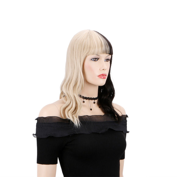 Extensiones de Cabello Liso y Ondulado en Blanco y Negro