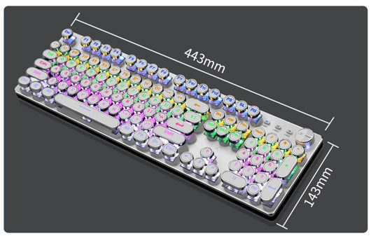 Teclado Mecánico Gaming 104 Teclas Anti-ghosting con Retroiluminación LED - Image 5