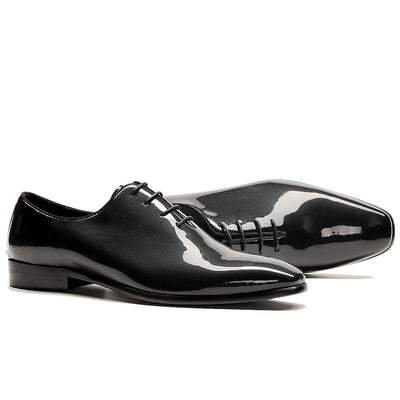 Zapatos de Cuero Charol Punta Fina para Hombre - Calzado Ejecutivo Premium - Image 4