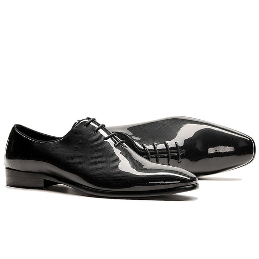 Zapatos de Cuero Charol Punta Fina para Hombre - Calzado Ejecutivo Premium - Image 4