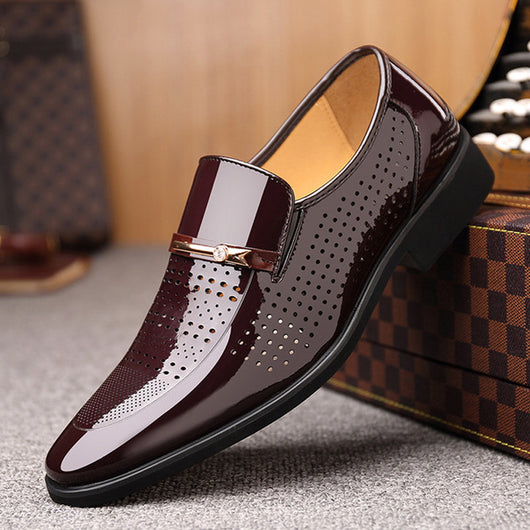 Sandalias de Cuero Transpirables para Hombre - Estilo Ejecutivo y Casual - Image 9
