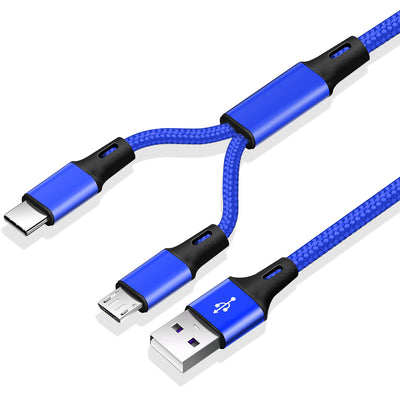 Cable Triple USB-C de Carga Rápida