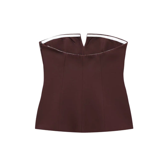 Top Strapless Liso Sin Tirantes - Image 13