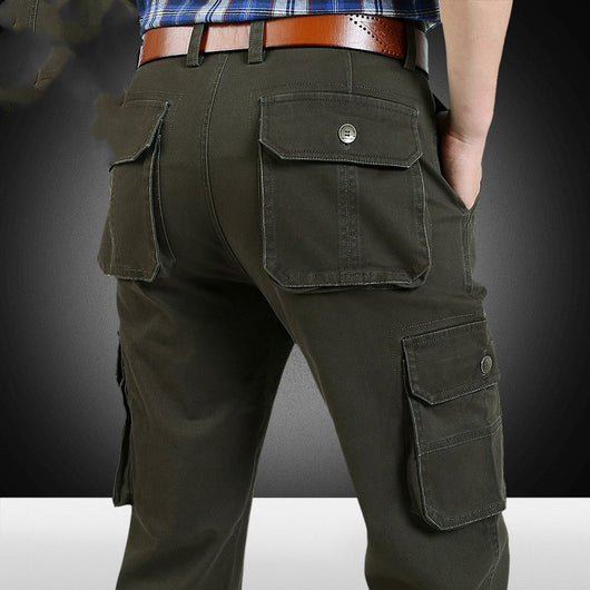 Pantalones Casuales Hombre con Bolsillos Amplios - Image 5