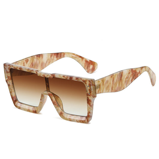 Gafas de Sol Cuadradas Grandes Estilo Europeo Americano para Mujer - Image 7