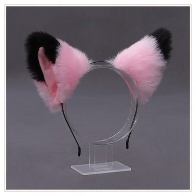 Orejas de Zorro Lolita de Peluche Hecho a Mano Estilo Japonés - Image 4