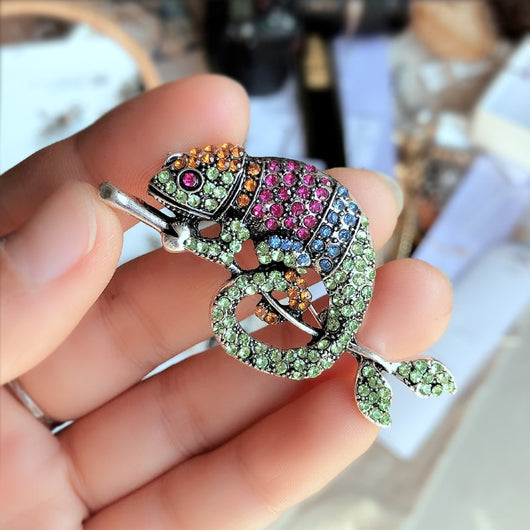 Broche Camaleón de Aleación - Image 4