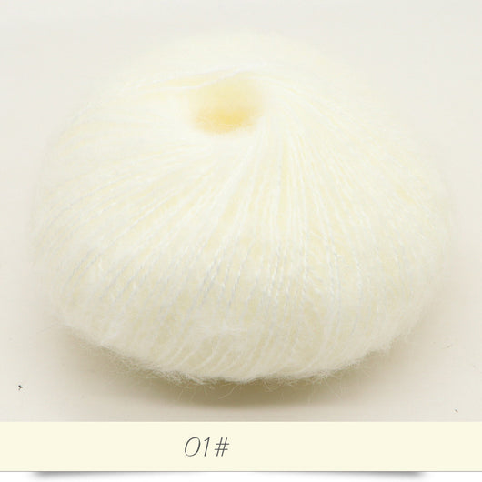 Suéter y chal de mohair para bebé con detalle de tejido - Image 70