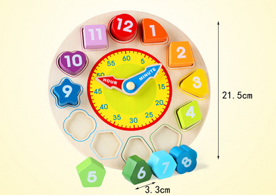 Reloj Digital de Madera con Cuentas Decorativas - Image 4