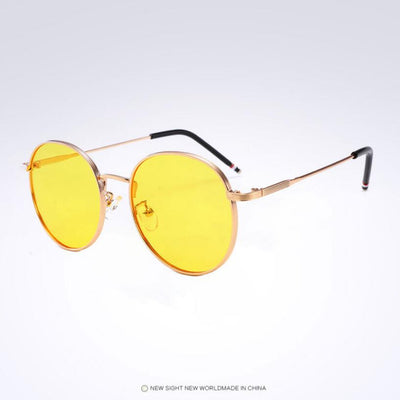 Gafas de Sol Redondas Retro con Lentes Espejadas - Estilo Europeo Trendy - Image 12