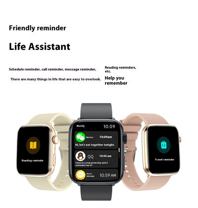 Reloj Inteligente T92 con Llamadas Bluetooth, Monitor de Glucosa y Frecuencia Cardíaca - Image 9
