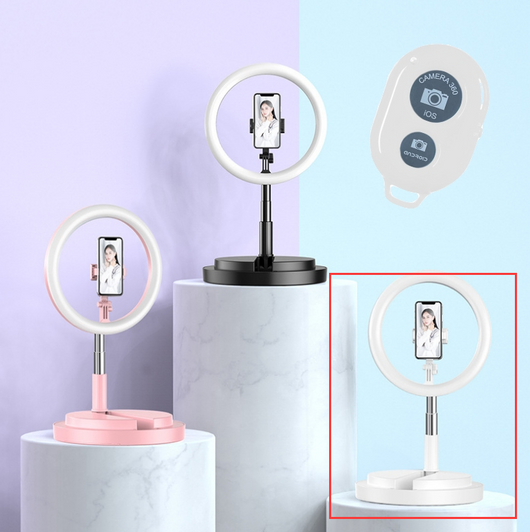 Aro de Luz LED Portátil para Selfies, Vlogs y Transmisiones en Vivo - Image 15