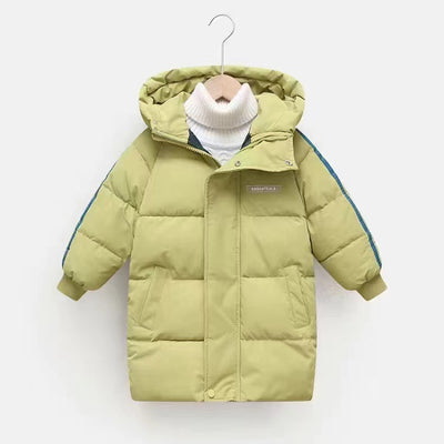 Abrigo Acolchado Infantil de Largo Medio con Relleno Térmico - Image 3