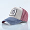 Gorra de Béisbol Hombre con Lobo Bordado