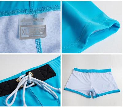 Shorts de Baño Retro Cómodos para Hombre - Image 7