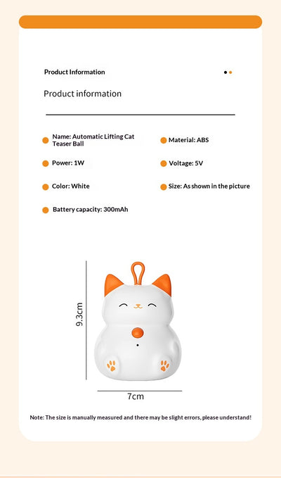 Juguete Interactivo Automático para Gatos - Bola Inteligente de Entretenimiento - Image 19