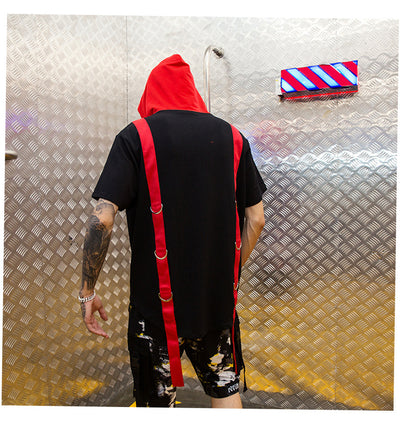 Camiseta Hip-Hop Oversize con Manga Cinco Puntos - Image 5