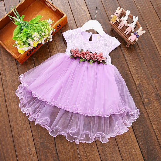 Vestido Princesa Tul Esponjoso para Niñas - Image 12