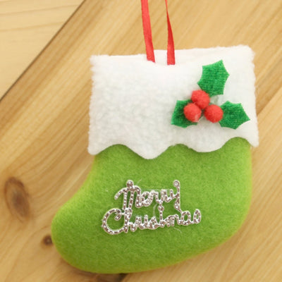 Set de 4 Adornos Navideños para Calcetines - Decoraciones Colgantes para Árbol de Navidad - Image 2
