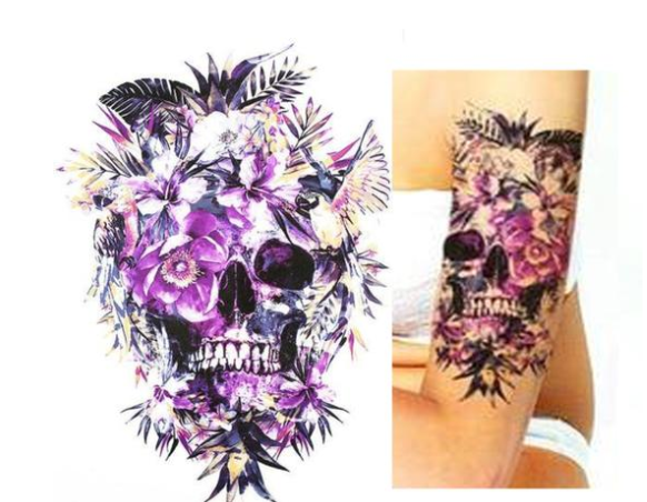 Tatuajes Temporales Impermeables Realistas para Brazo, Muslo y Pantorrilla