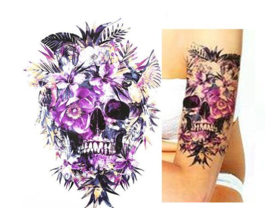 Tatuajes Temporales Impermeables Realistas para Brazo, Muslo y Pantorrilla