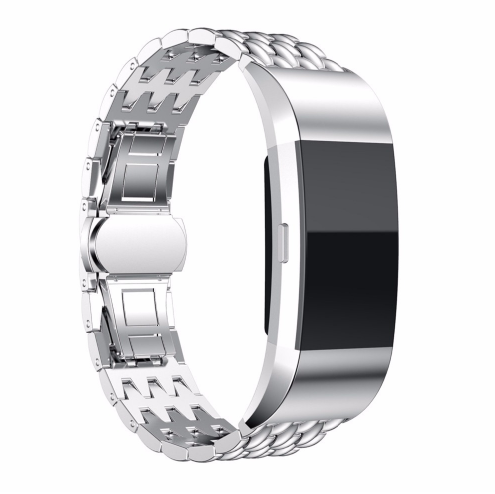 Pulsera Fitbit Charge 2 Acero Inoxidable Patrón Dragón - Image 4