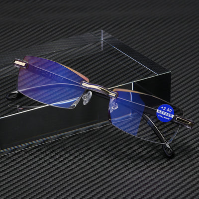 Gafas de Lectura con Borde Tallado en Diamante - Image 3