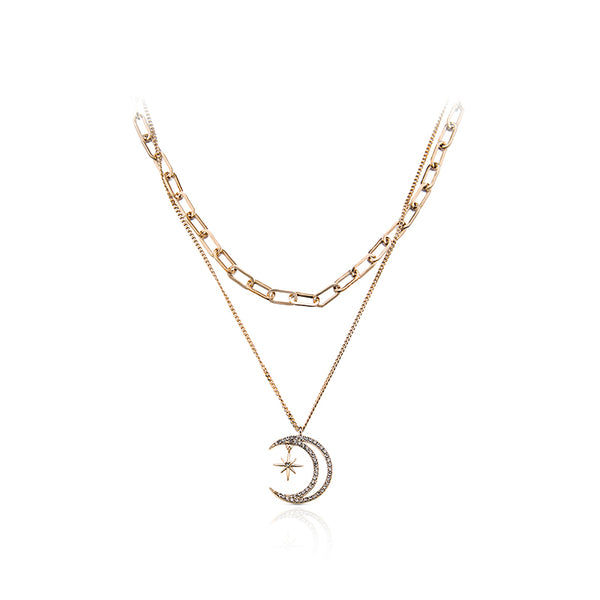 Collar Xingyue Cadena de Clavícula para Mujer