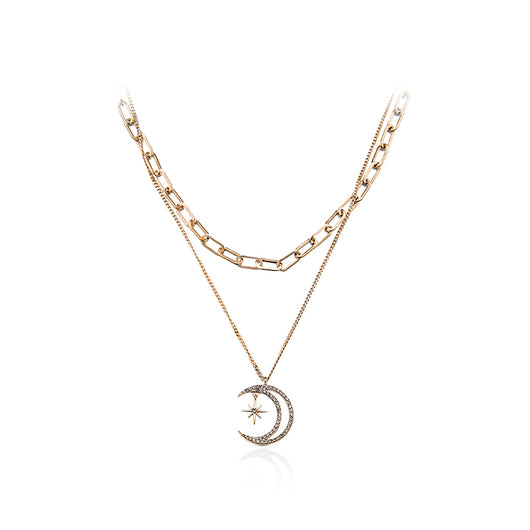 Collar Xingyue Cadena de Clavícula para Mujer