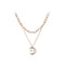 Collar Xingyue Cadena de Clavícula para Mujer