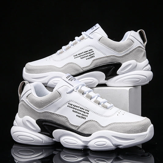 Tenis Casuales para Hombre Tendencia Joven Suela Gruesa Estilo Papá - Image 2