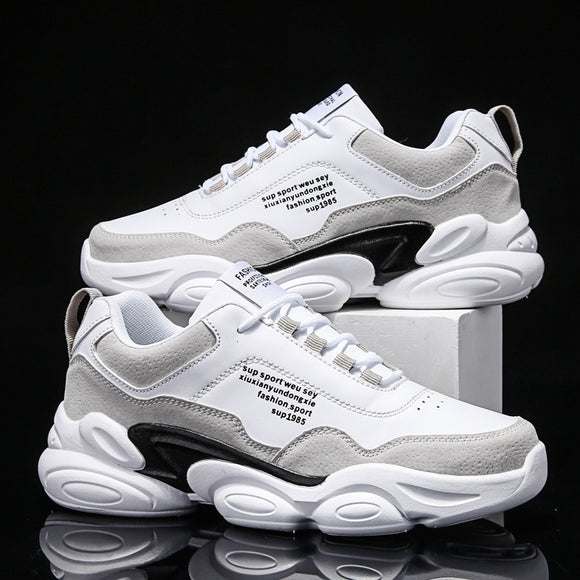 Tenis Casuales para Hombre Tendencia Joven Suela Gruesa Estilo Papá