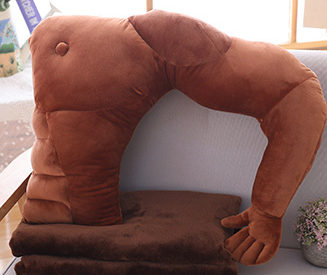 Almohada Abrazo Forma Brazo Musculoso - Cojín Peluche Novio - Image 7