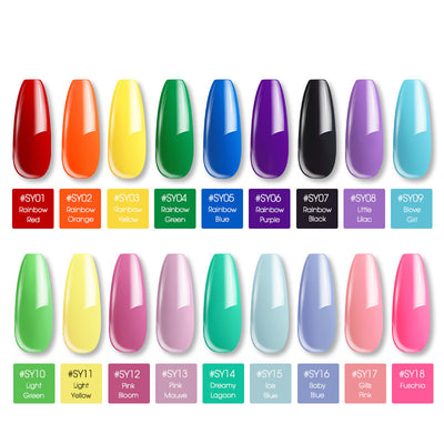 Adhesivo de Cristal para Extensiones de Color Sólido - Image 2