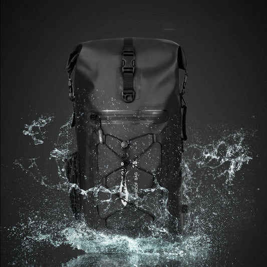 Mochila Impermeable para Motocicleta - Bolsa de Viaje Resistente
