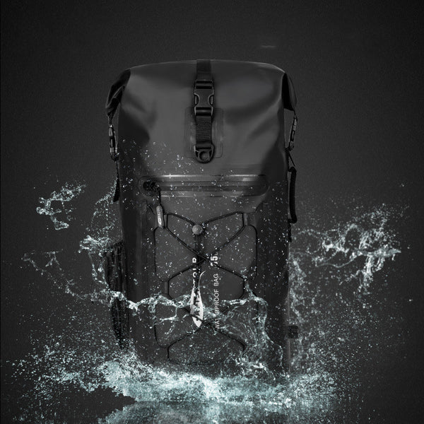 Mochila Impermeable para Motocicleta - Bolsa de Viaje Resistente