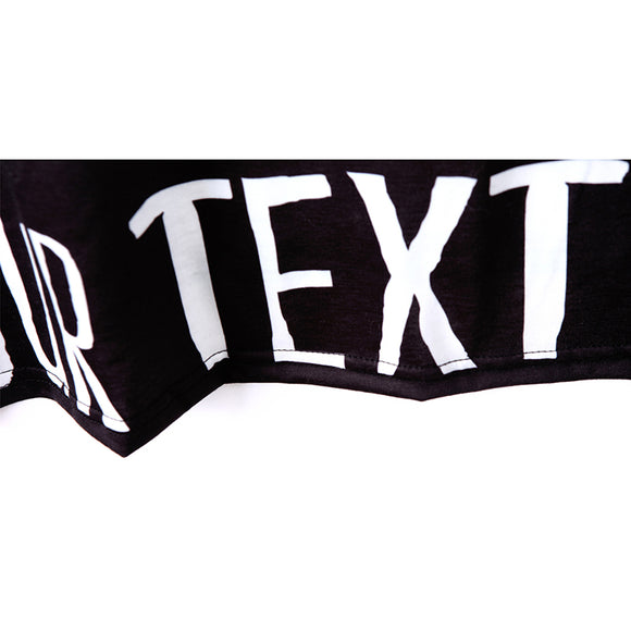 Falda Camiseta Hip-hop Personalizada Talla Grande