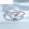 Swimming fish couple ring Female ring