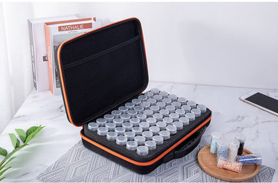Caja Organizadora de Diamantes y Joyas con 60 Compartimentos