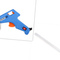 Pistola De Pegamento, Barra De Pegamento Azul