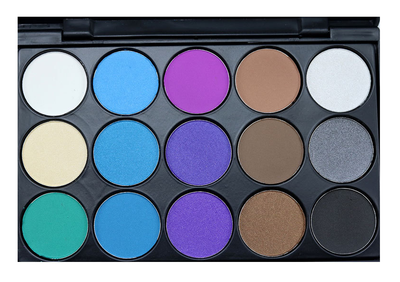 Paleta de Sombras 15 Colores Tierra - Maquillaje Ahumado Profesional - Image 4